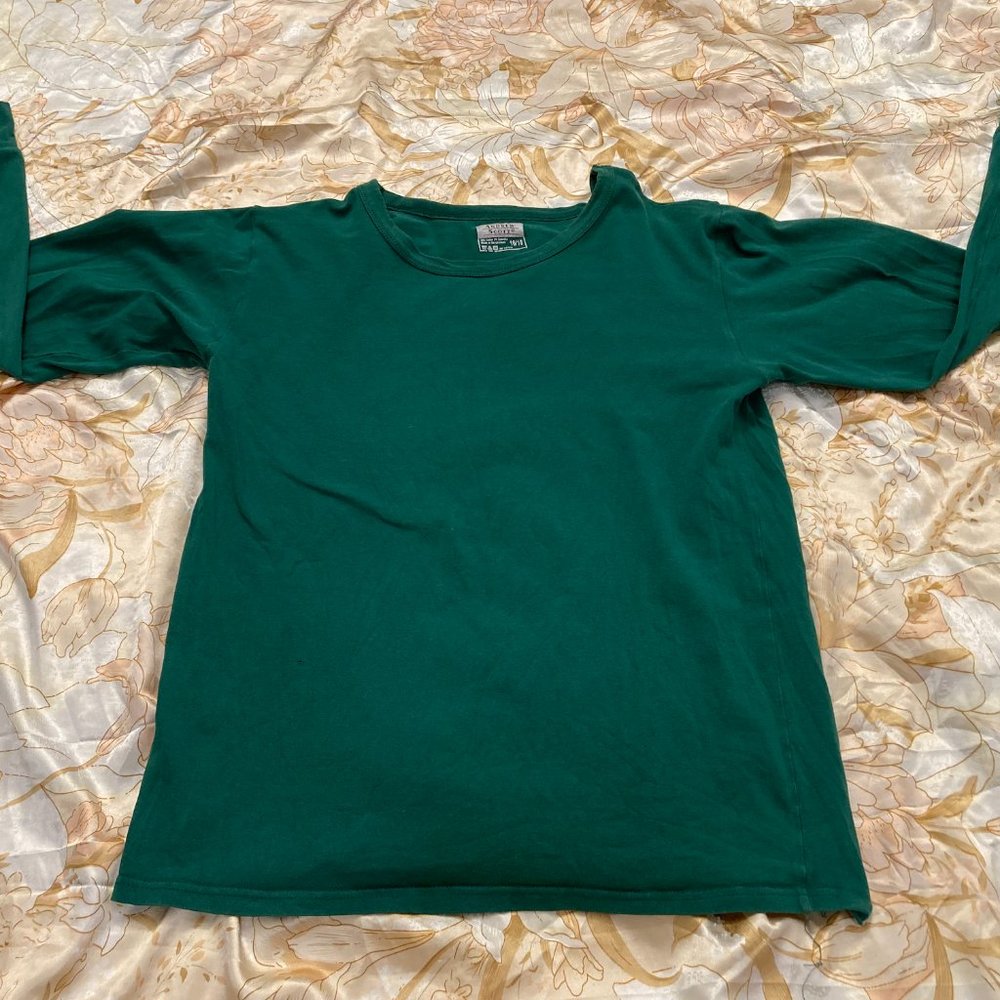 Andrew Scott 16/18 Basic Long Sleeve T-Shirt (2 Greens, 1 Gray)